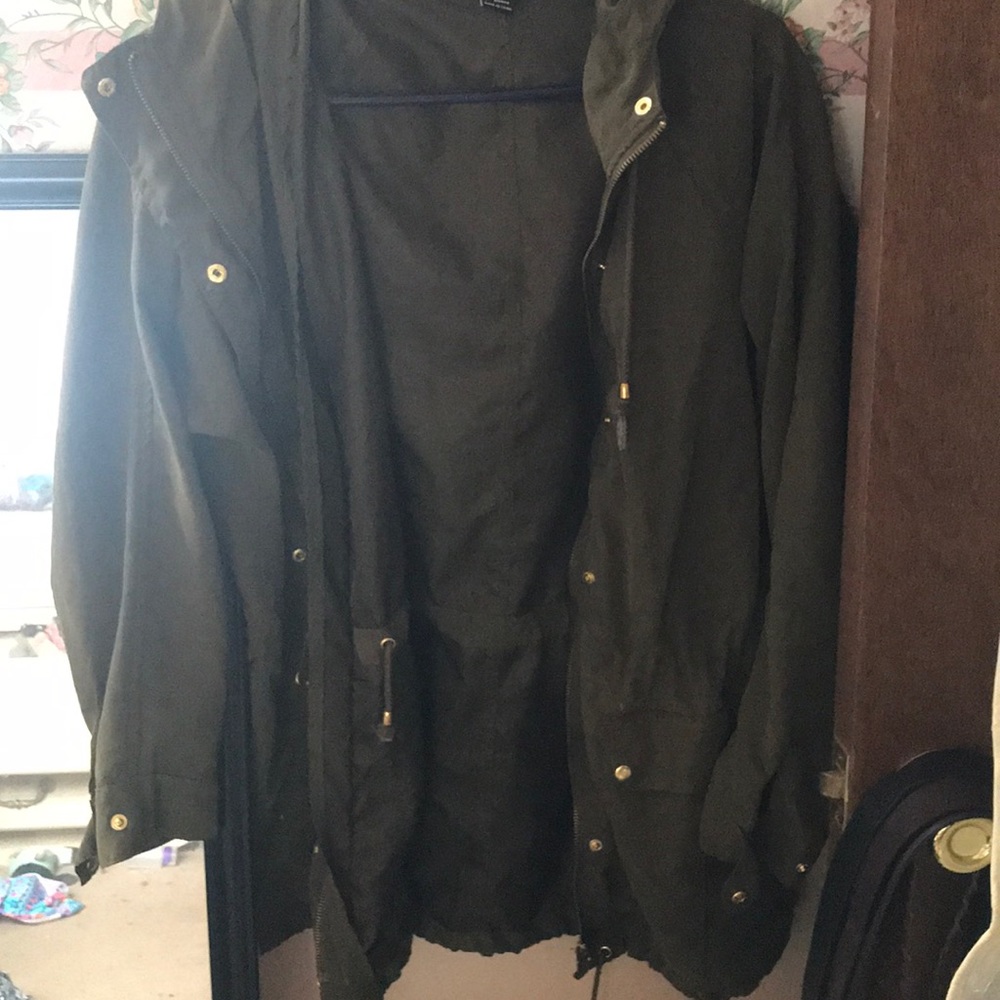 Oversized Olive green jacket